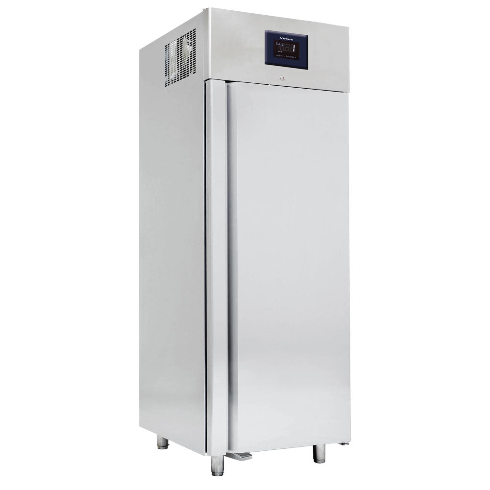 Kühlschrank 700 Liter aus Edelstahl für Fisch, statische Kühlung, 0°/+5°C, 85 mm Isolierung - WiFi — Virtus BMA0035/FN