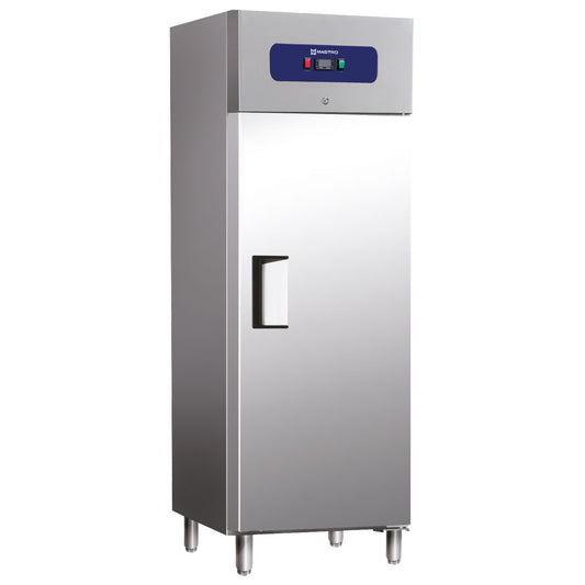 Tiefkühlschrank 400 Liter aus Edelstahl, 460x485 mm, -10°/-18°C — Virtus BMB0014/F