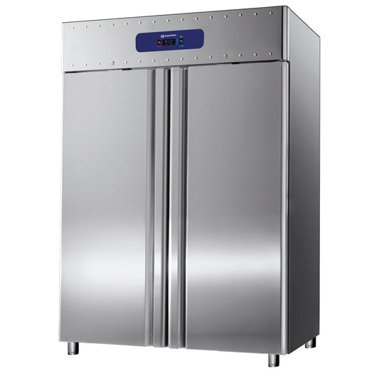 Tiefkühlschrank 1400 Liter aus Edelstahl, GN 2/1, -10°/-25°C, 85 mm Isolierung — Virtus BMB0201