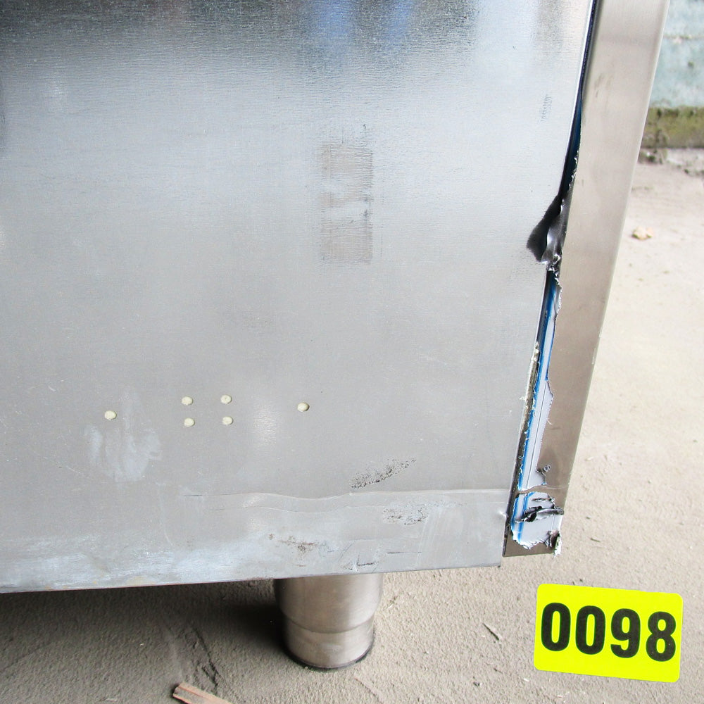 Tiefkühlschrank 1400 Liter aus Edelstahl, GN 2/1, -10°/-25°C, 85 mm Isolierung - BESCHÄDIGT — Virtus BMB0201BE (Ansicht 4)