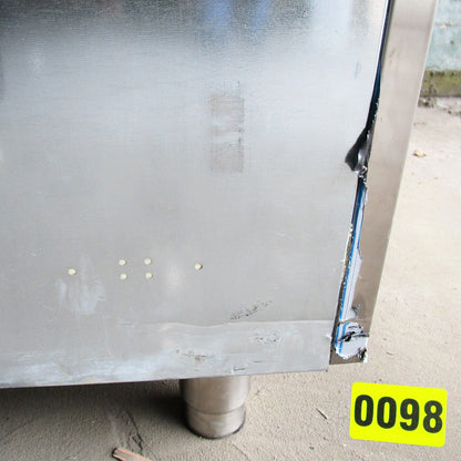 Tiefkühlschrank 1400 Liter aus Edelstahl, GN 2/1, -10°/-25°C, 85 mm Isolierung - BESCHÄDIGT — Virtus BMB0201BE (Ansicht 4)