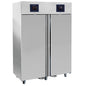 Kühlschrank 700+700 Liter aus Edelstahl mit 2 Temperaturbereichen GN 2/1, -2°/+8°C|-10°/-22°C - WiFi — Virtus BMC0015/FN