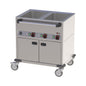 Bain-Marie-Wagen-Fahrbar 2x GN 1/1 | A&S BMPD-2120-CSH
