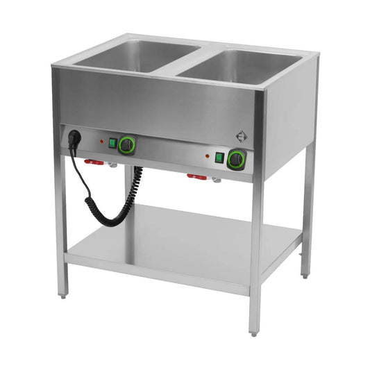 Bain-Marie Station 2x GN 1/1 | A&S BMSD-2120