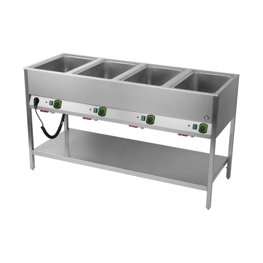 Bain-Marie Station 4x GN 1/1 | A&S BMSD-4120
