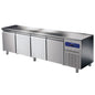 Tiefkühltisch 600 mm 4 Türen 430x325 mm, -10°/-20°C — Virtus BNB0186