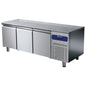 Bäckereikühltisch 3 Türen 600x400 mm, Granitarbeitsplatte, -2°/+8°C — Virtus BNZ0042