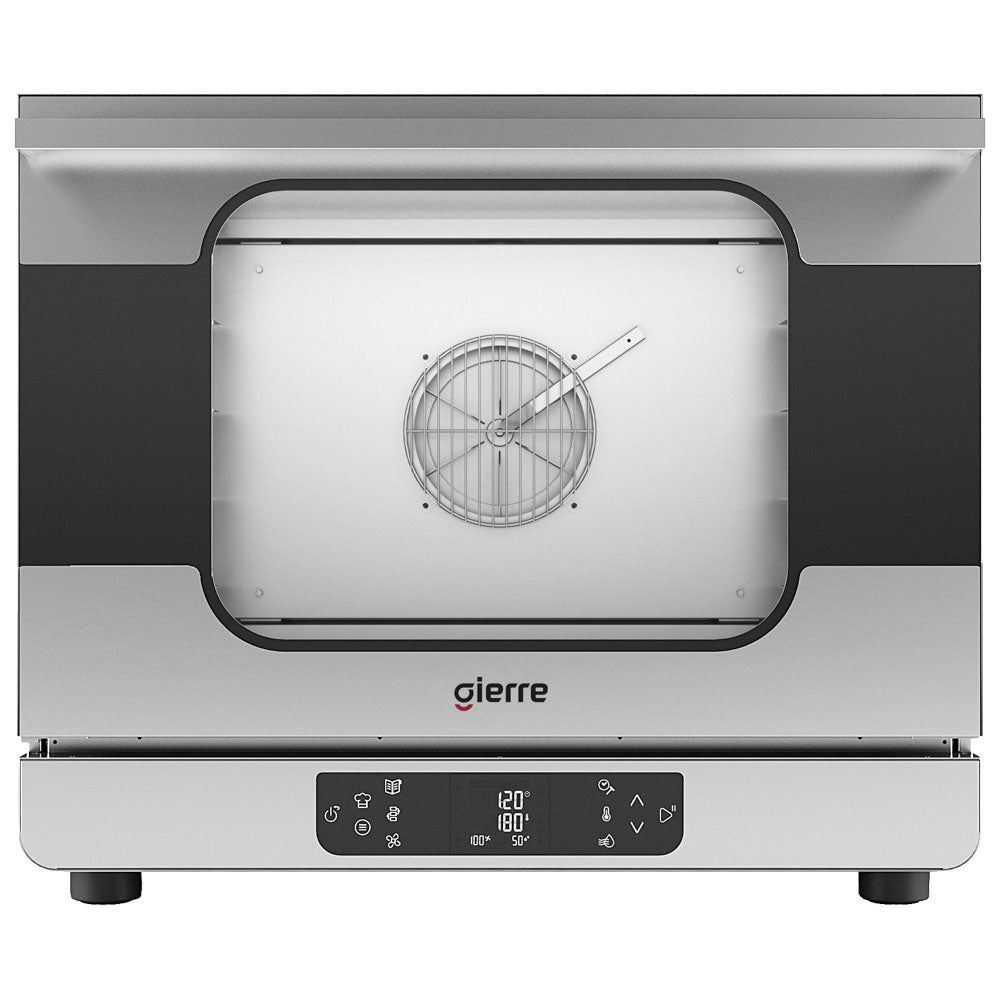 Elektro-Konvektionsofen mit Befeuchter, digitale Steuerung, 4x 600x400 mm — Virtus BS0464EDR
