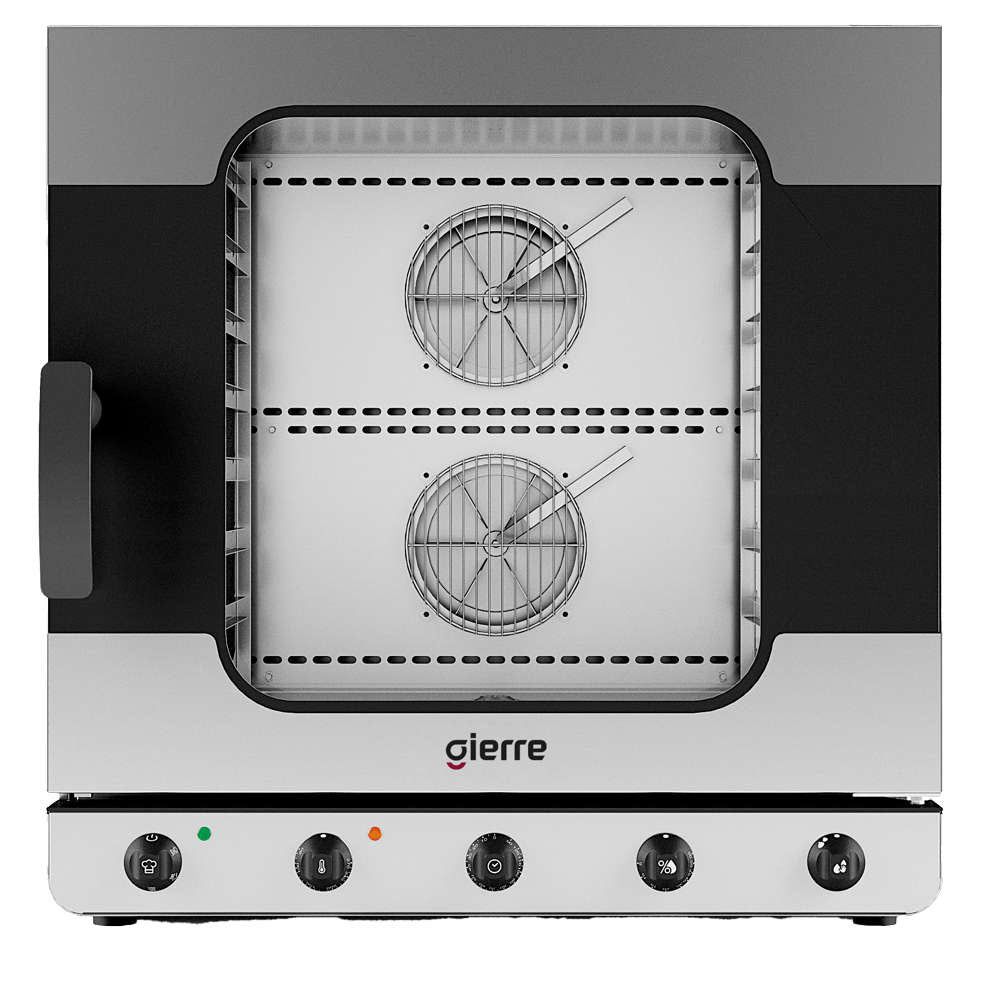 Elektro-Konvektionsofen mit Befeuchter, mechanisch, 7x GN 1/1 — Virtus BST0711EMRDUX Restposten
