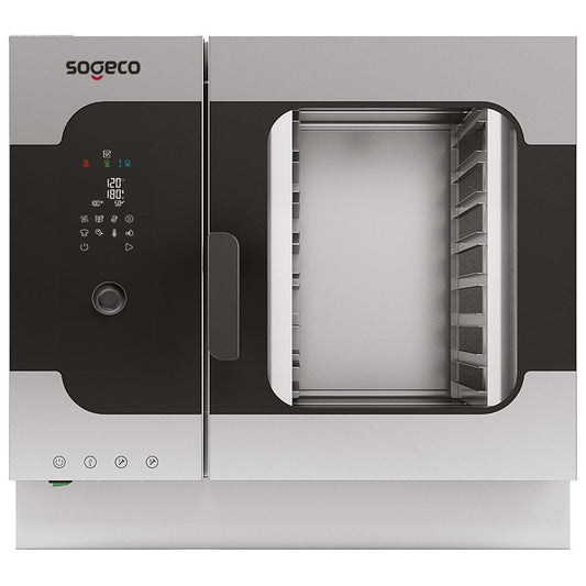 Elektro-Kombidämpfer mit Direkteinspritzung und digitaler Steuerung, 7x GN 1/1 — Virtus BT0711EDDXJ