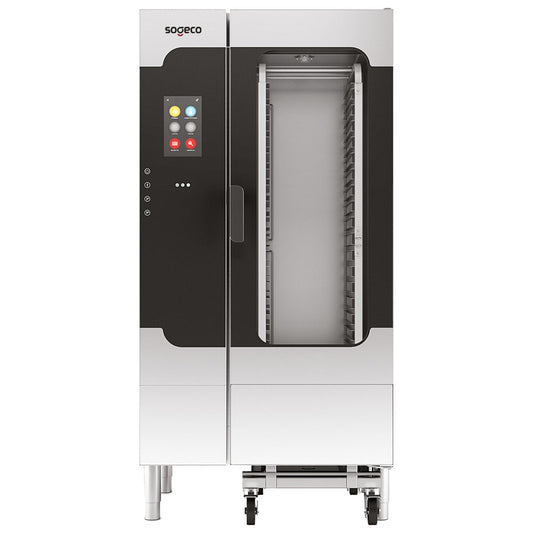 Elektro-Kombidämpfer mit Direkteinspritzung und automatischer Reinigung, 20x GN 1/1 - TOUCH SCREEN — Virtus BT2011ETDCS