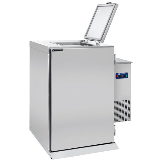 Nassmüllkühler für 1x 120/ 240 Liter Mülleimer, mit Aggregat rechts und Winterkit — Virtus BWRU11301/F