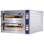 Elektro-Pizzaofen für 9+9 Pizzen ø 350 mm, elektronische Bedienung — Virtus CAB0015/CD