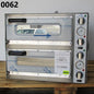 Elektro-Pizzaofen für 2 Pizzen ø 400 mm, mechanische Bedienung - BESCHÄDIGT — Virtus CAB0099/EBE