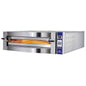 Elektro-Pizzaofen für 6 Pizzen ø 35 cm, digitale Bedienung — Virtus CAB0102 Restposten
