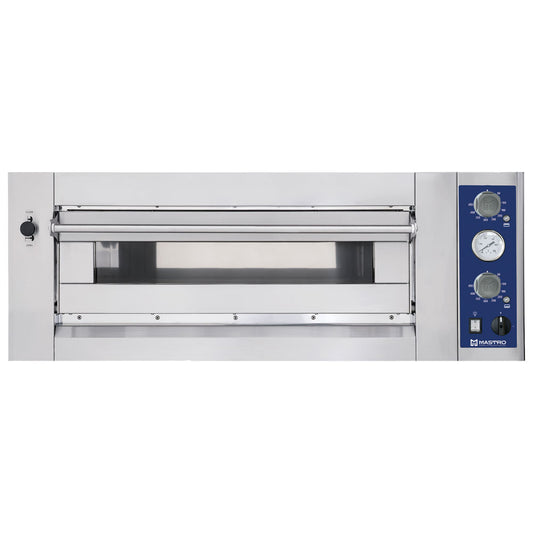 Elektro-Pizzaofen für 6 Pizzen ø 35 cm, mechanische Bedienung — Virtus CAB0122