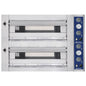 Elektro-Pizzaofen für 6+6 Pizzen ø 35 cm, mechanische Bedienung — Virtus CAB0123