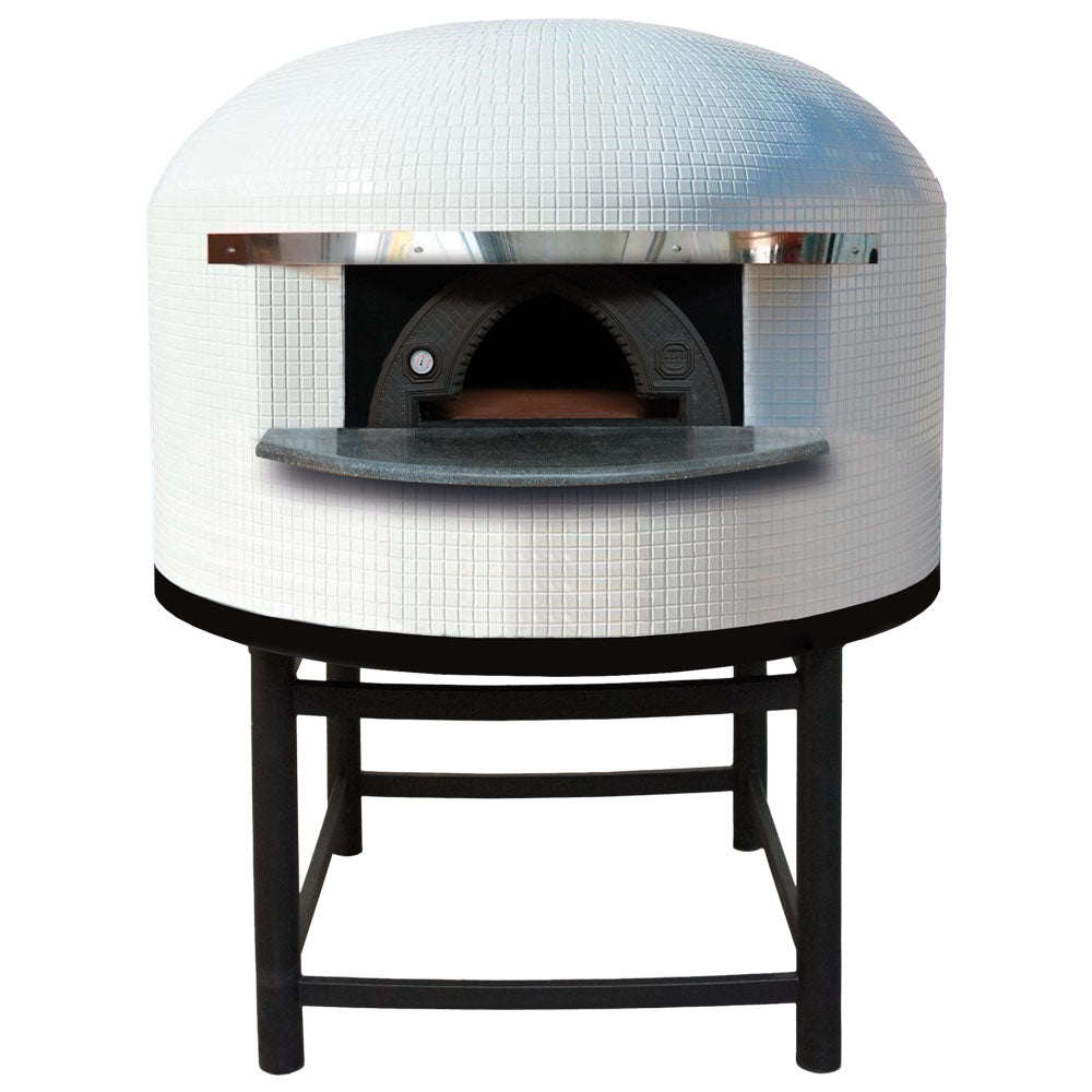 Holz-Pizzaofen, Backplatte ø 1200 mm, Kapazität 5 Pizzen — Virtus CAC0031