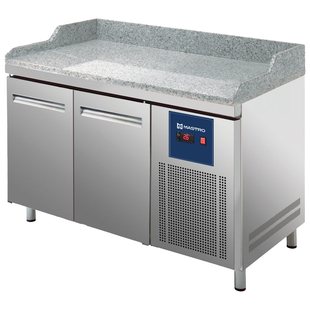 Pizzatisch mit 2 Türen 600x400 mm — Virtus CCZ0109