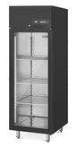 STAR-BLACK - Tiefkühlschrank BR650 GN 2/1, Glastüre, Steckerfertig, 695 × 810 × 2020 mm