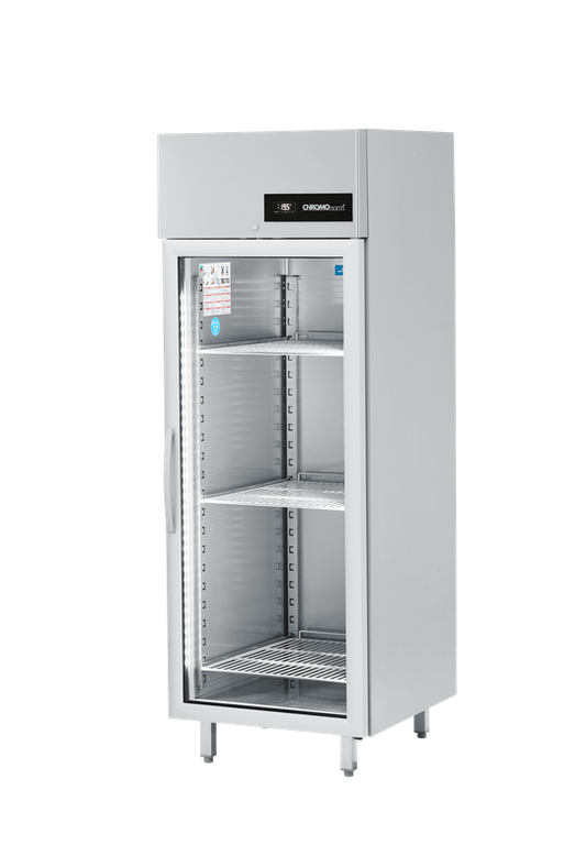 NOVA freezer BR 690 GN 2/1 glass door, ready to plug in, 695 × 810 × 2020 mm