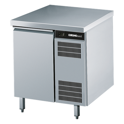 Refrigerated counter GN 1/1, with worktop closed on all sides, ready to plug in, 790 × 700 × 850 mm