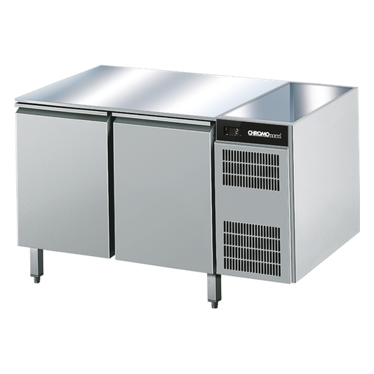 Refrigerated counter GN 1/1, without worktop, ready to plug in, 1200 × 680 × 800 mm