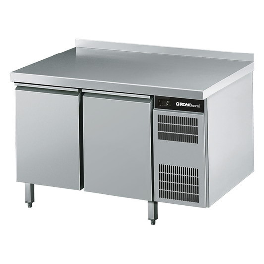 Refrigerated counter GN 1/1, 2 doors, 1250 × 700 × 850 mm