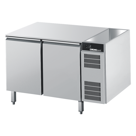 Refrigerated counter GN 1/1, without worktop, central cooling, 1100 × 680 × 800 mm