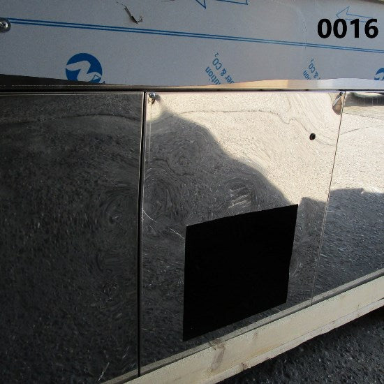 Wandhaube Snack mit Beleuchtung, 2400x900 mm - BESCHÄDIGT — Virtus CS924BE (Ansicht 2)