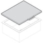 Plexiglasdeckel für Eiswannen, 600x465 mm — Virtus CVG0600
