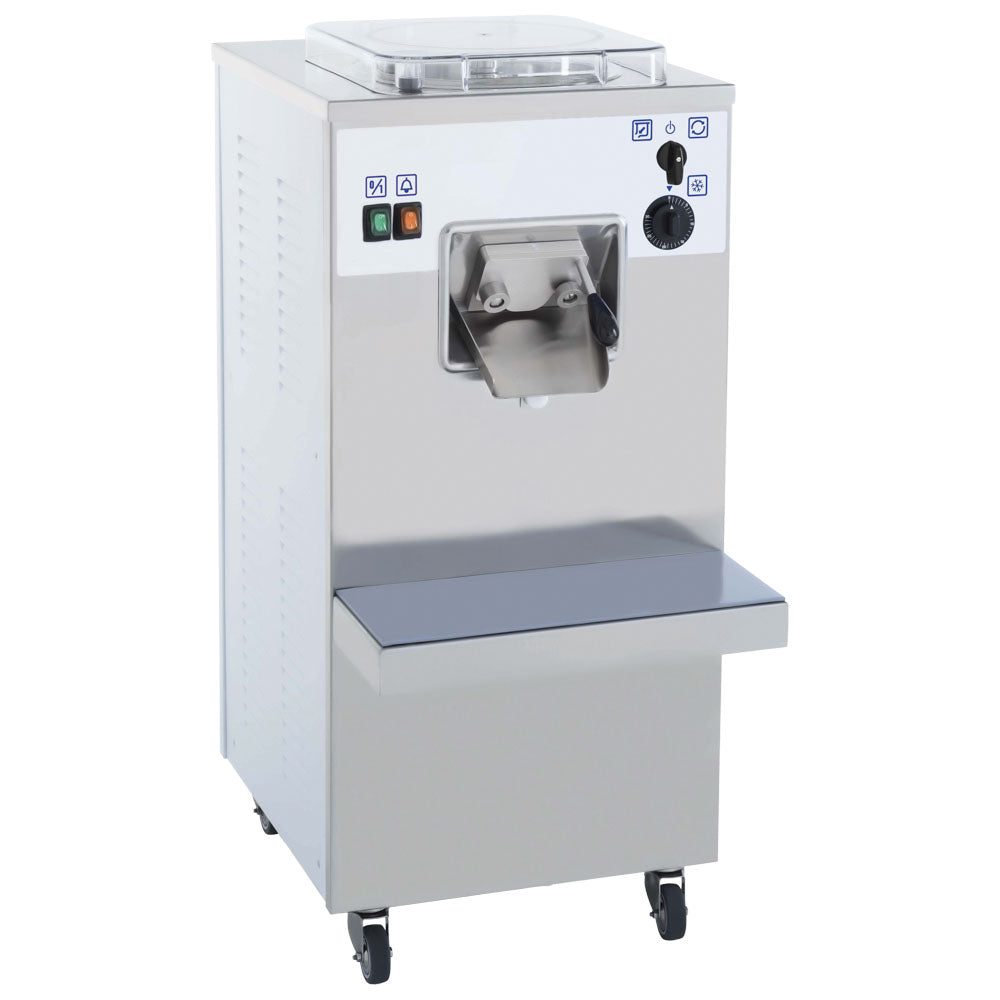 Speiseeismaschine mit Luftkühlung, Standmodell, Produktion 20 Liter/h — Virtus ECZ0023