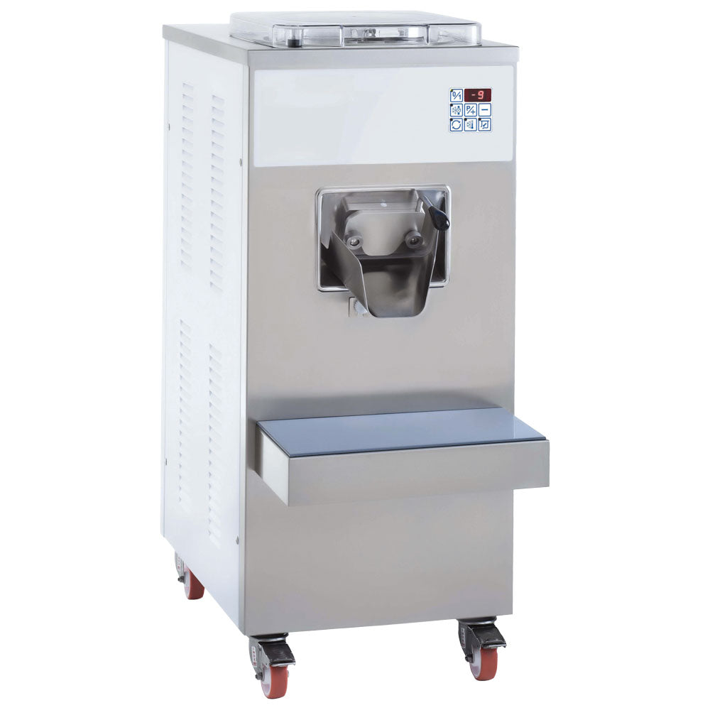 Speiseeisbereiter vertikal mit Luftkühlung, Produktion 60 Liter/h — Virtus ECZ0025
