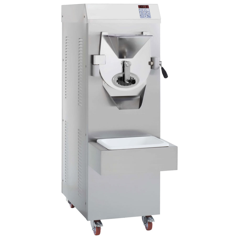 Speiseeisbereiter horizontal mit Wasserkühlung, Produktion 70 Liter/h — Virtus ECZ0027
