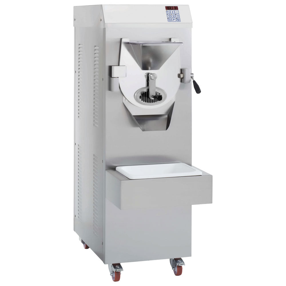 Speiseeisbereiter horizontal mit Wasserkühlung, Produktion 100 Liter/h — Virtus ECZ0028