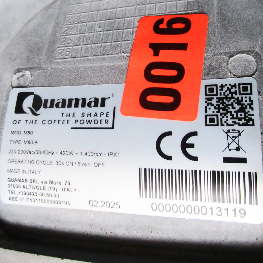 Kaffeemühle, 1,2 kg Behälter, 4-9 g, schwarz - GEBRAUCHT — Virtus EFF0002/QGE (Ansicht 4)