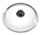 Eurolux Vollglasdeckel Ø 26 cm, inkl, Deckelknopf | Saro EU026-DK-EU | Saro