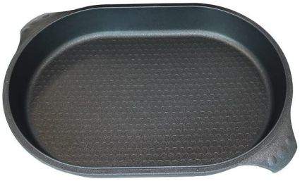 Eurolux Premium Gussdeckel ca. 40 x 27 cm, ca. 6,5 cm hoch, 3,3 L | Saro EU1001O-3 | Saro