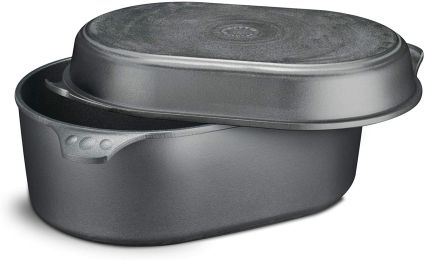 Eurolux Premium Guss-Bräter-Set, ca. 33,5 x 23,5 | Saro EU1035-3-SET | Saro
