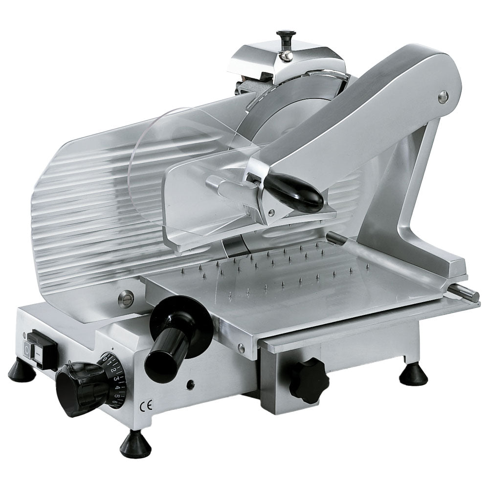 Aufschnittmaschine, Vertikalmodell, Messer ø 250 mm — Virtus FEB0049