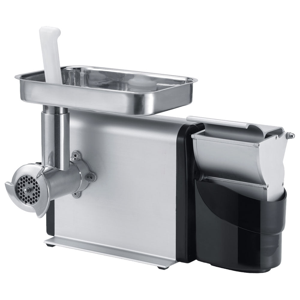 Fleischwolf mit Käsereibe für Hartkäse, Ø 12 mm, 65 kg/h Fleisch — Virtus FIF0015