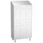 Umkleideschrank mit 6 kleinen Fächern, H=2010 mm — Virtus GBC0003