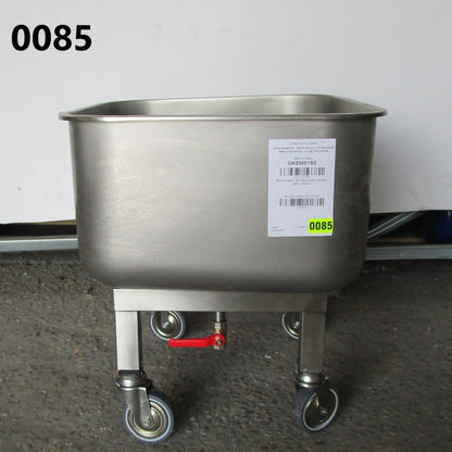 Waschwagen mit Ablasshahn, 80 Liter - BESCHÄDIGT — Virtus GKZ0001BE