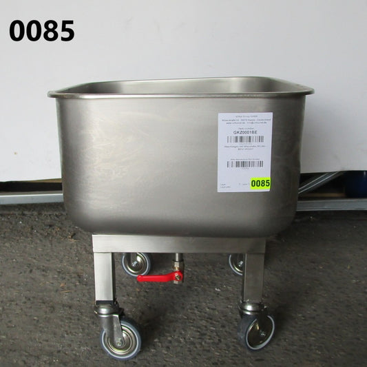 Waschwagen mit Ablasshahn, 80 Liter - BESCHÄDIGT — Virtus GKZ0001BE