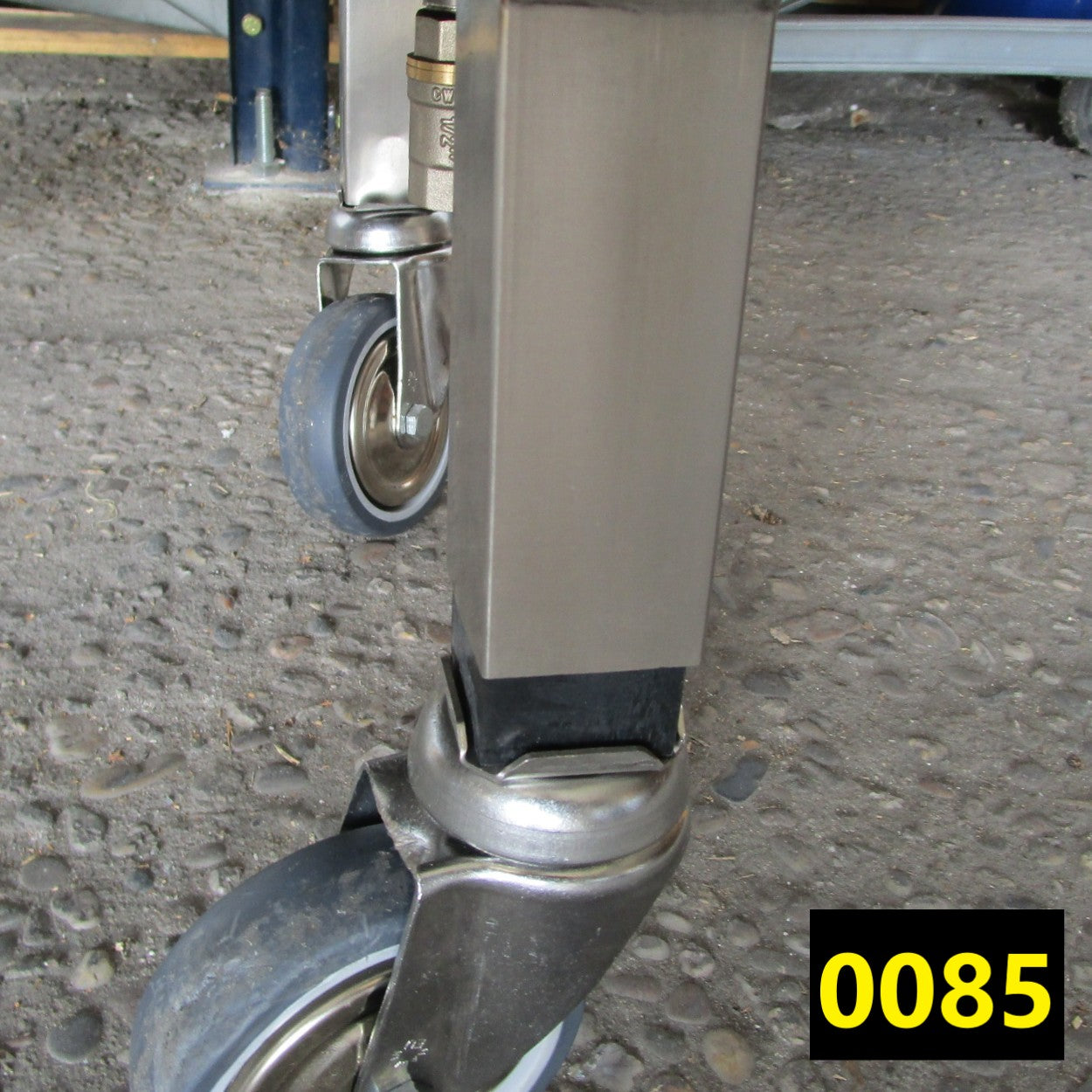 Waschwagen mit Ablasshahn, 80 Liter - BESCHÄDIGT — Virtus GKZ0001BE (Ansicht 3)