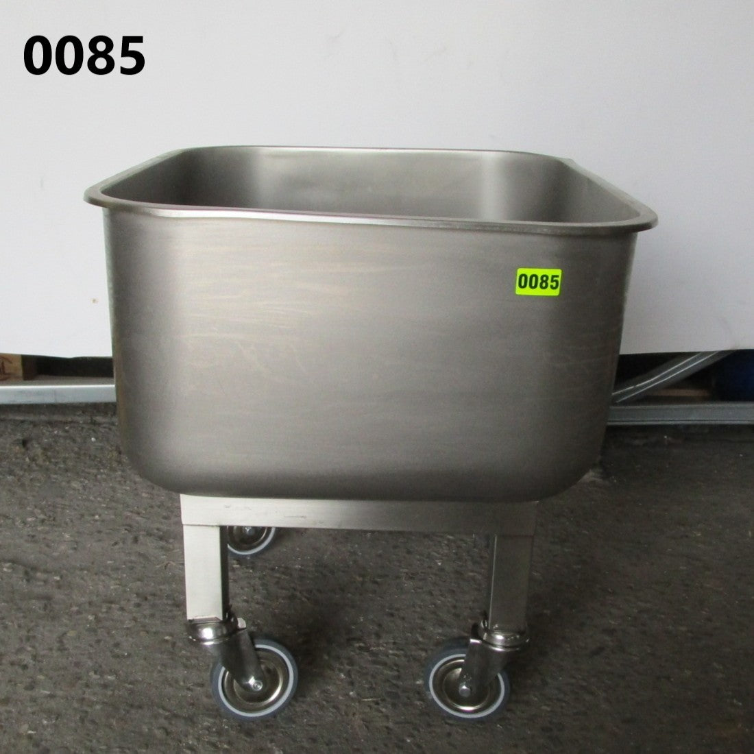 Waschwagen mit Ablasshahn, 80 Liter - BESCHÄDIGT — Virtus GKZ0001BE (Ansicht 4)