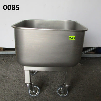 Waschwagen mit Ablasshahn, 80 Liter - BESCHÄDIGT — Virtus GKZ0001BE (Ansicht 4)