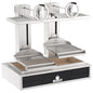 Holzkohlegrill mit höhenverstellbarem Grillrost 1x 890x630 mm — Virtus GMB100