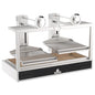 Holzkohlegrill mit höhenverstellbarem Grillrost 2x 890x630 mm — Virtus GMB200