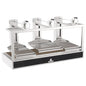 Holzkohlegrill mit höhenverstellbarem Grillrost 3x 685x630 mm — Virtus GMB2523GR